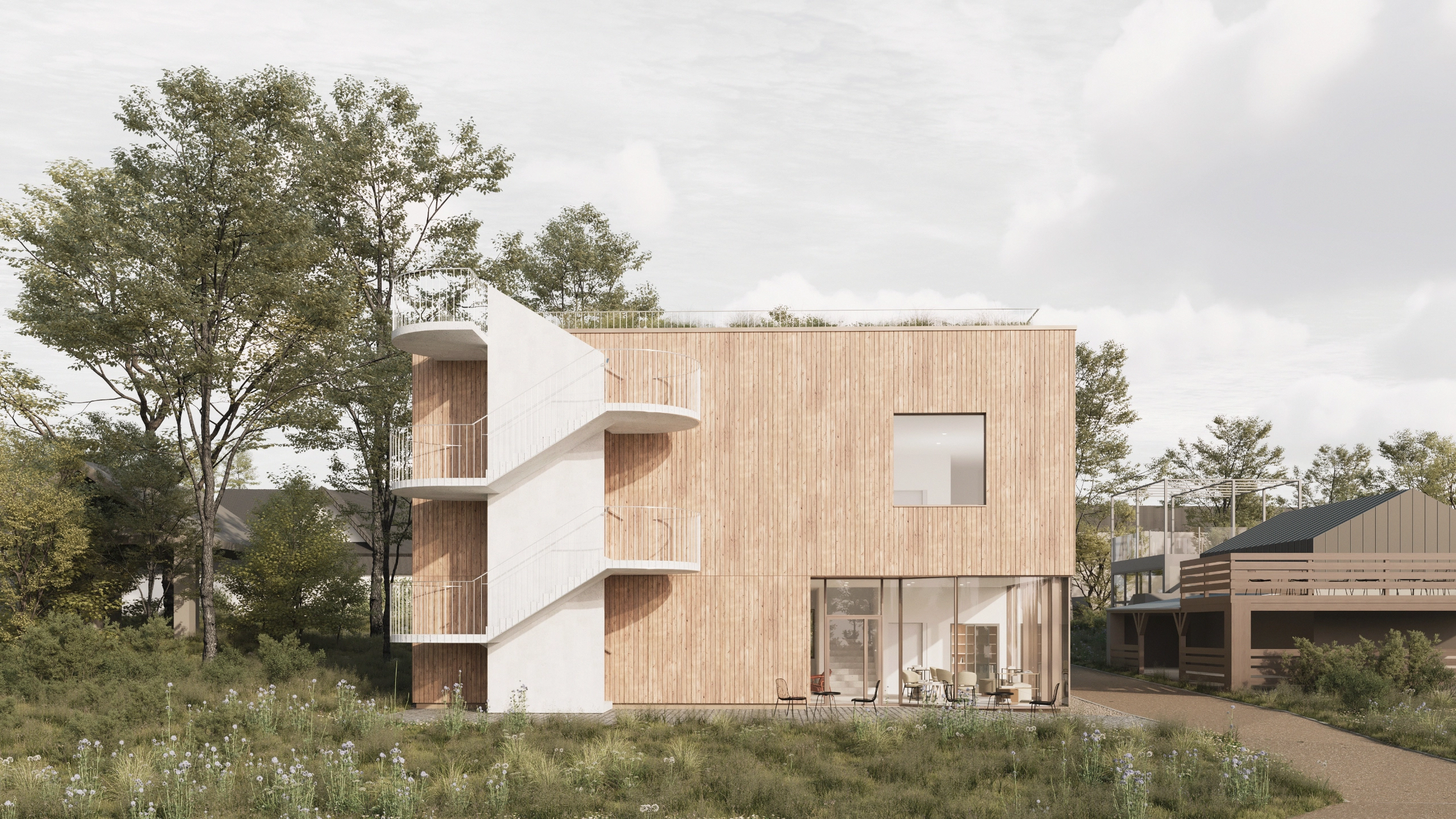 Centrum Informacji Turystycznej w Gródku nad Dunajcem — widok główny