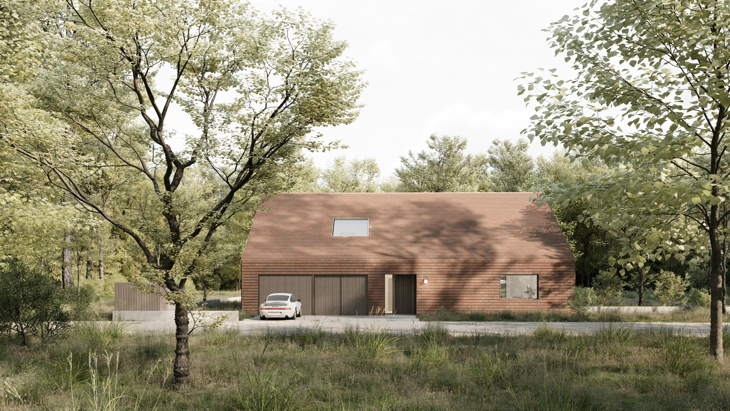 Dom w Cekanowie — widok główny